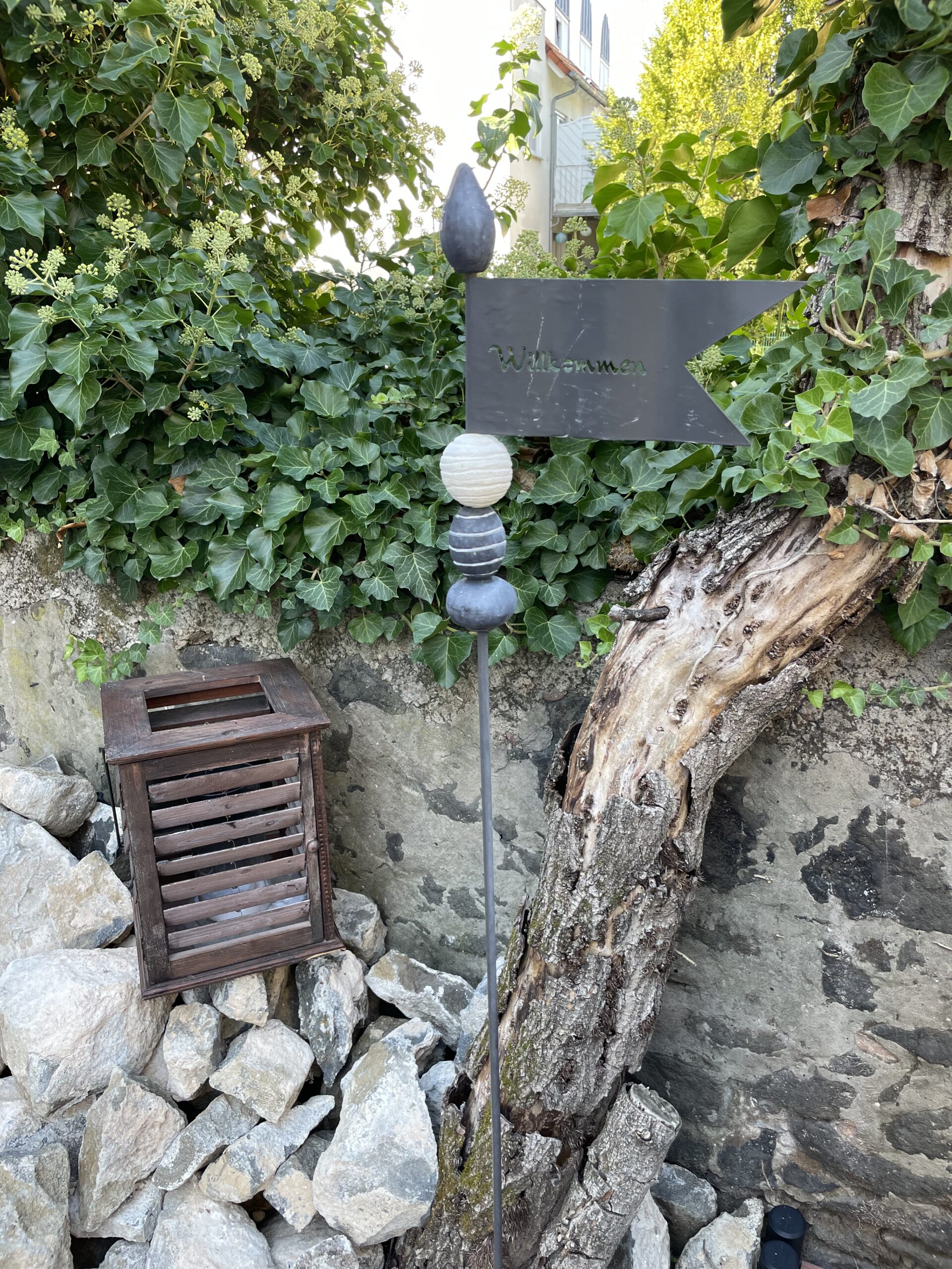 Gartenmauer